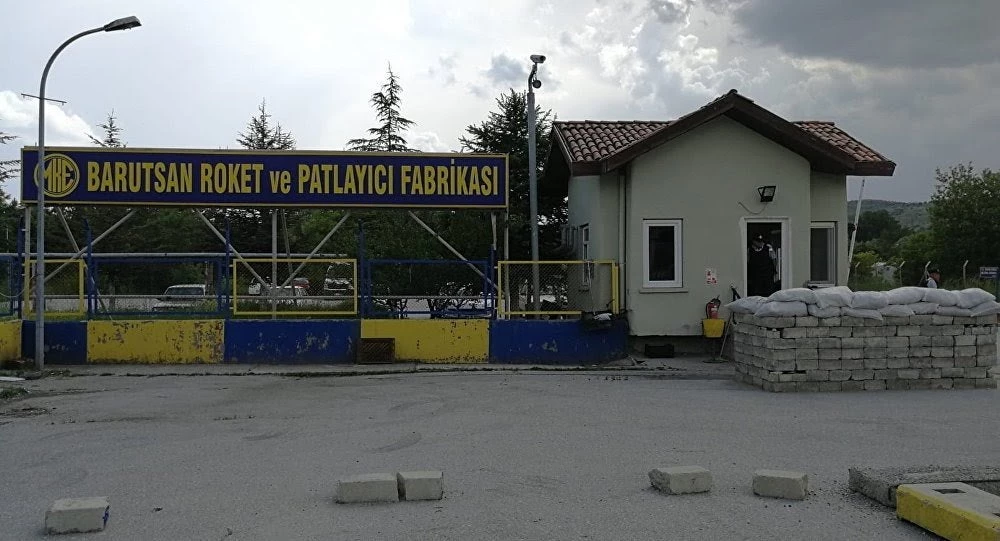 Έκρηξη σε τουρκικό εργοστάσιο κατασκευής πυρομαχικών και ρουκετών – Ενας νεκρός, 4 τραυματίες